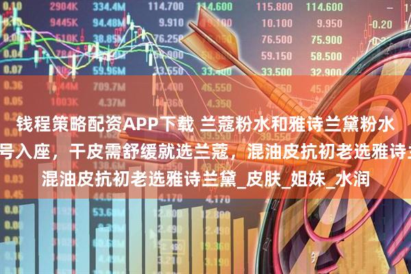 钱程策略配资APP下载 兰蔻粉水和雅诗兰黛粉水哪个好用？看肤质对号入座，干皮需舒缓就选兰蔻，混油皮抗初老选雅诗兰黛_皮肤_姐妹_水润